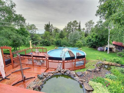 Land/Lot - 109 Rue Alix, Val-D'Or, QC - Outdoor With Above Ground Pool With Backyard