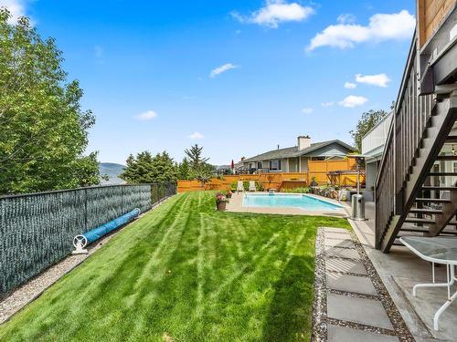 776 Springridge Place, Kamloops, BC - Outdoor With In Ground Pool With Backyard