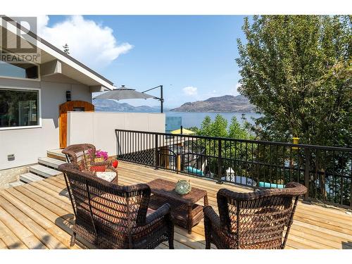 7192 Brent Road, Peachland, BC - Outdoor With Deck Patio Veranda With Exterior