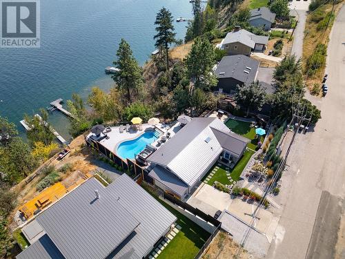 7192 Brent Road, Peachland, BC - Outdoor With In Ground Pool With View