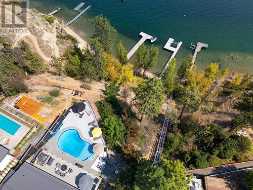 7192 Brent Road, Peachland, BC - Outdoor With Body Of Water With In Ground Pool With View