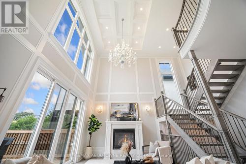 350 Weighton Drive N, Oakville, ON - Indoor Photo Showing Other Room With Fireplace