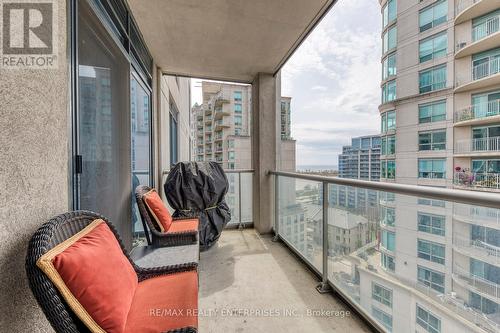 1106 - 2087 Lake Shore Boulevard W, Toronto, ON - Outdoor With Balcony