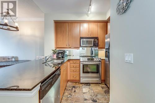 1106 - 2087 Lake Shore Boulevard W, Toronto W06, ON - Indoor Photo Showing Kitchen With Double Sink