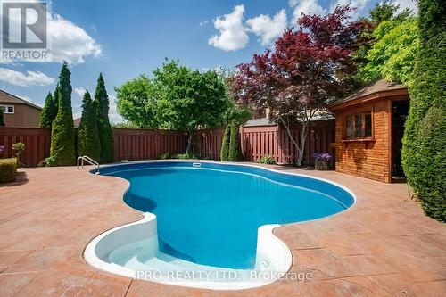 6373 Donway Drive, Mississauga, ON - Outdoor With In Ground Pool With Backyard