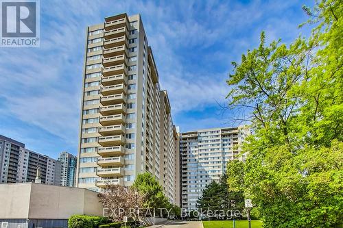 706 - 3590 Kaneff Crescent, Mississauga, ON - Outdoor With Balcony With Facade