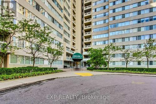 706 - 3590 Kaneff Crescent, Mississauga, ON - Outdoor With Balcony With Facade