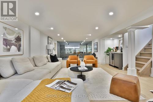 22 Mcarthur Street, Toronto, ON - Indoor Photo Showing Living Room