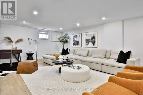 22 Mcarthur Street, Toronto, ON - Indoor Photo Showing Living Room