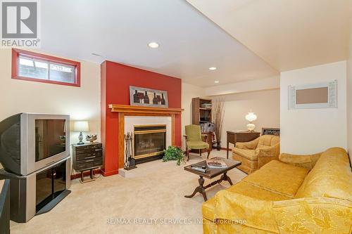 198 Martindale Crescent, Brampton, ON - Indoor Photo Showing Living Room With Fireplace