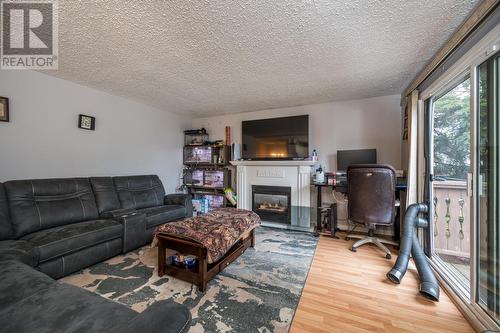 229 Dupre Avenue, Prince George, BC - Indoor Photo Showing Living Room With Fireplace