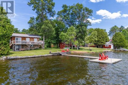 137 Scheuneman Road, Golden Lake, ON - Outdoor With Body Of Water With Deck Patio Veranda