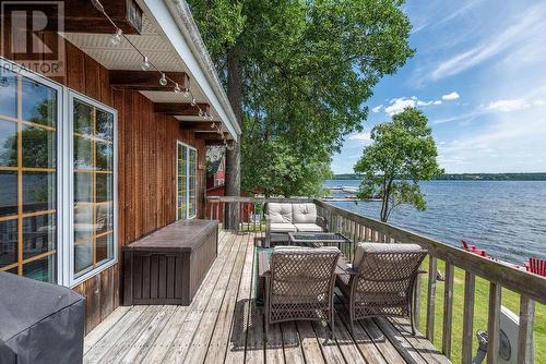 137 Scheuneman Road, Golden Lake, ON - Outdoor With Body Of Water With Deck Patio Veranda With Exterior