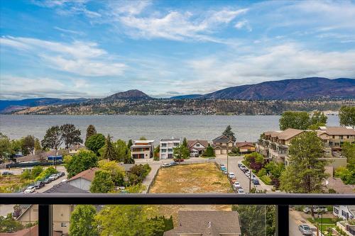806-485 Groves Avenue, Kelowna, BC - Outdoor With Body Of Water With Balcony With View