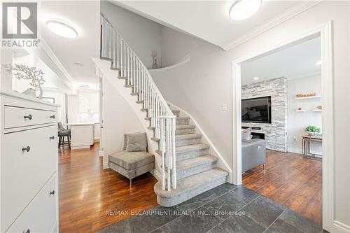 17 Mcveigh Drive, Barrie, ON - Indoor Photo Showing Other Room With Fireplace