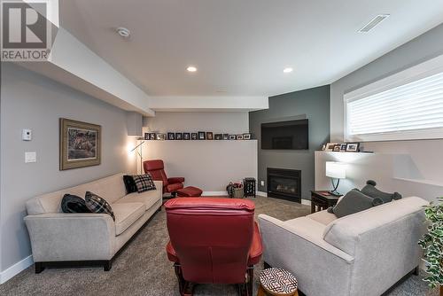 2858 Vista Ridge Drive, Prince George, BC - Indoor Photo Showing Other Room With Fireplace