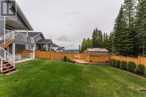 2858 Vista Ridge Drive, Prince George, BC - Outdoor With Backyard