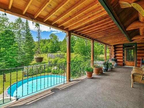 Balcony - 1870 Mtée Du 2E Rang, Val-David, QC - Outdoor With Deck Patio Veranda With Exterior