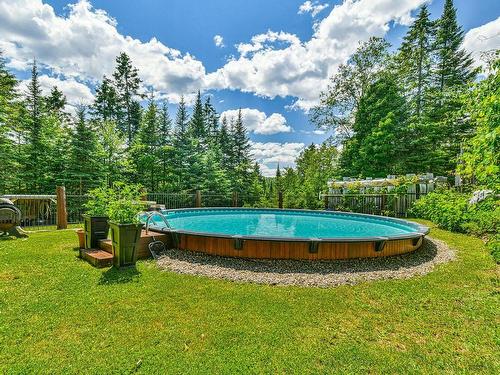 Piscine - 1870 Mtée Du 2E Rang, Val-David, QC - Outdoor With Above Ground Pool