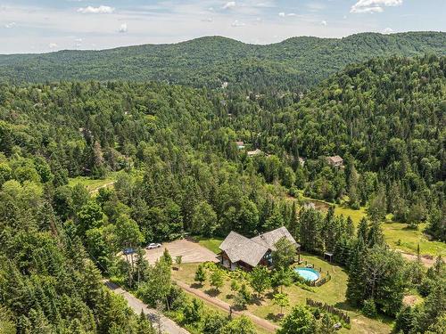 Aerial photo - 1870 Mtée Du 2E Rang, Val-David, QC - Outdoor With View