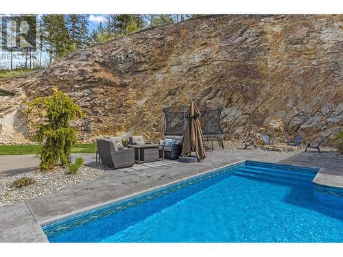 405 Prestwick Street, Kelowna, BC - Outdoor With In Ground Pool