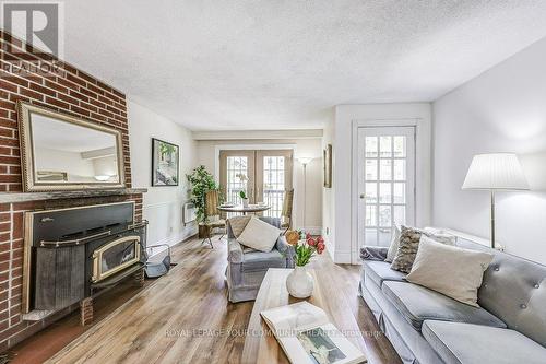 111 Maclean Avenue, Toronto, ON - Indoor Photo Showing Living Room With Fireplace