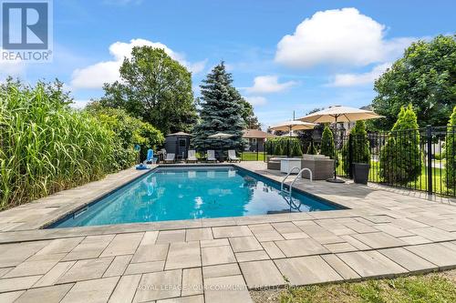 70 Simmons Street, Vaughan (Elder Mills), ON - Outdoor With In Ground Pool With Backyard