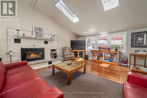 41 King Street, Prince Edward County (Picton), ON - Indoor Photo Showing Living Room With Fireplace