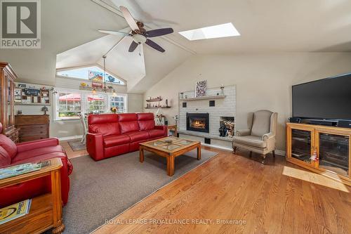 41 King Street, Prince Edward County (Picton), ON - Indoor Photo Showing Living Room With Fireplace