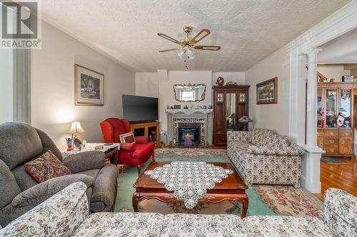 41 King Street, Prince Edward County (Picton), ON - Indoor Photo Showing Living Room With Fireplace