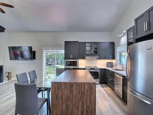 Cuisine - 79 Sent. Des Fougères, Val-D'Or, QC - Indoor Photo Showing Kitchen With Double Sink With Upgraded Kitchen