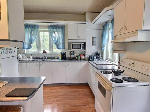 Cuisine - 1188 Ch. Pourvoiries, Rouyn-Noranda, QC - Indoor Photo Showing Kitchen With Double Sink