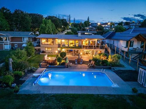 350 Greenstone Drive, Kamloops, BC - Outdoor With In Ground Pool With Deck Patio Veranda With Backyard