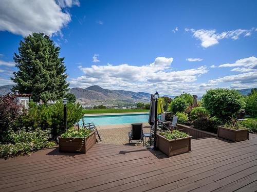 350 Greenstone Drive, Kamloops, BC - Outdoor With Deck Patio Veranda With View