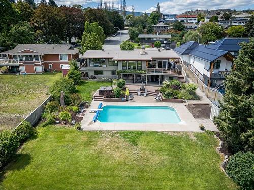 350 Greenstone Drive, Kamloops, BC - Outdoor With In Ground Pool With Deck Patio Veranda