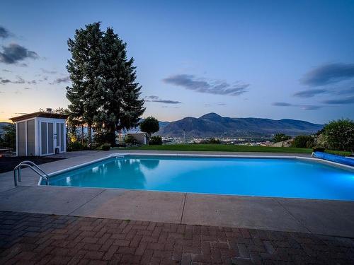 350 Greenstone Drive, Kamloops, BC - Outdoor With In Ground Pool