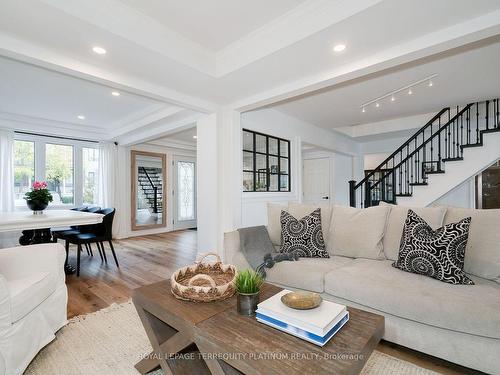 23 Carnation Ave, Toronto, ON - Indoor Photo Showing Living Room