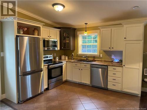 90 Rue Moise, Rogersville, NB - Indoor Photo Showing Kitchen With Double Sink