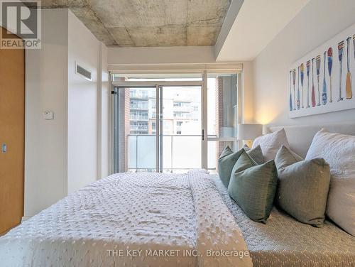 506 - 1 Shaw Street, Toronto, ON - Indoor Photo Showing Bedroom