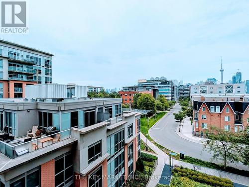 506 - 1 Shaw Street, Toronto C01, ON - Outdoor With Balcony