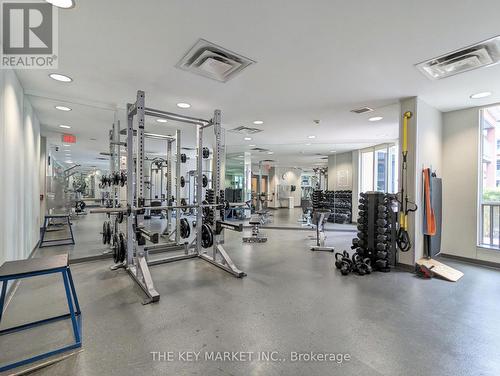 506 - 1 Shaw Street, Toronto C01, ON - Indoor Photo Showing Gym Room