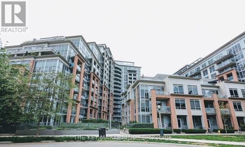 506 - 1 Shaw Street, Toronto, ON - Outdoor With Balcony With Facade