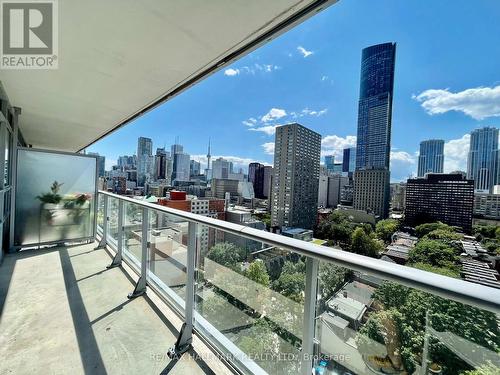 1501 - 365 Church Street, Toronto C08, ON - Outdoor With Balcony With View With Exterior