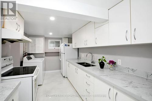 19 Pondsview Drive, Toronto, ON - Indoor Photo Showing Kitchen With Double Sink