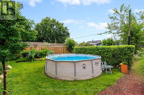 161 Wilton Avenue, Welland, ON - Outdoor With Above Ground Pool With Backyard