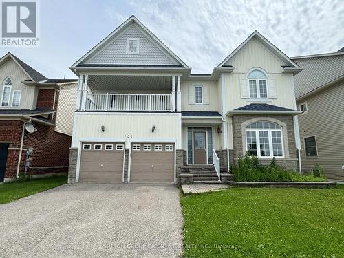 131 Prince William Way, Barrie, ON - Outdoor With Balcony With Facade