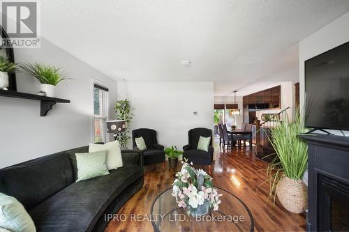 93 Elmvale Avenue, Brampton (Heart Lake West), ON - Indoor Photo Showing Living Room With Fireplace