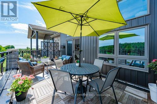 414 - 35 Kingsbury Square, Guelph (Pine Ridge), ON - Outdoor With Deck Patio Veranda With Exterior