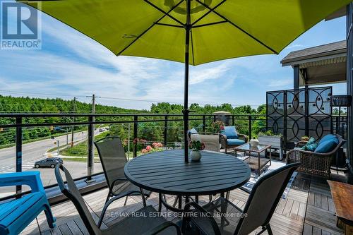 414 - 35 Kingsbury Square, Guelph (Pine Ridge), ON - Outdoor With Balcony With View With Exterior