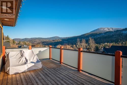 922 Redstone Drive, Rossland, BC - Outdoor With Balcony With View